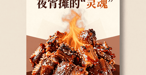 资阳乐至烤肉:炭火+香料,麻辣鲜香,夜宵摊的“灵魂”!