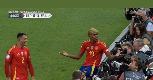 挑事不嫌大!亚马尔晒西班牙5-4法国 专挑5-1时拉仇恨