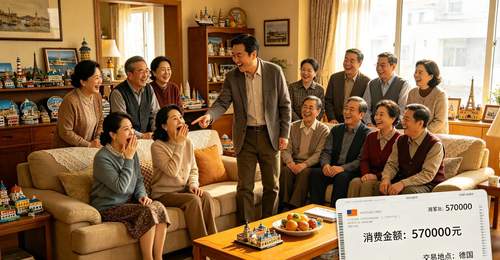 原创婆家11口悄悄去德国旅行,老公归来得意说:这次刷了你的卡57万