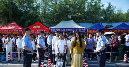 笔尖逐梦 警色护航!白城公安多措并举全力护航中考