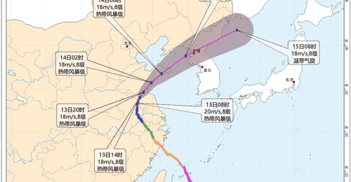 台风“巴威”一路北上:“风弱雨强”的北上台风为何不容小觑?