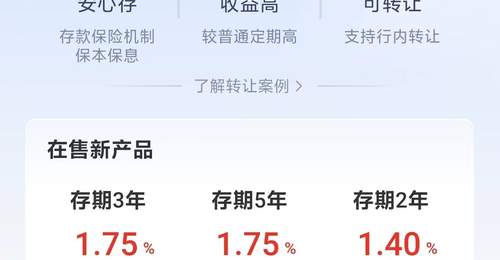 抢5年期大额存单攻略 1.75%高息产品在哪能抢到?