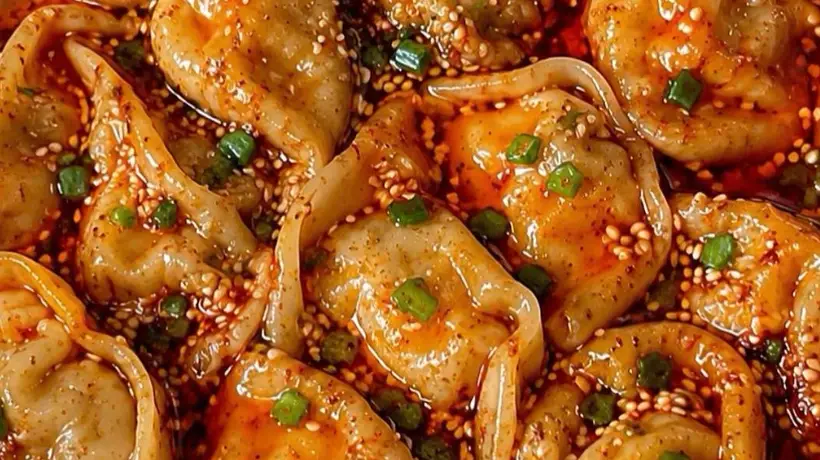酸汤饺子,一碗酸辣暖到心底,连汤都喝得精光