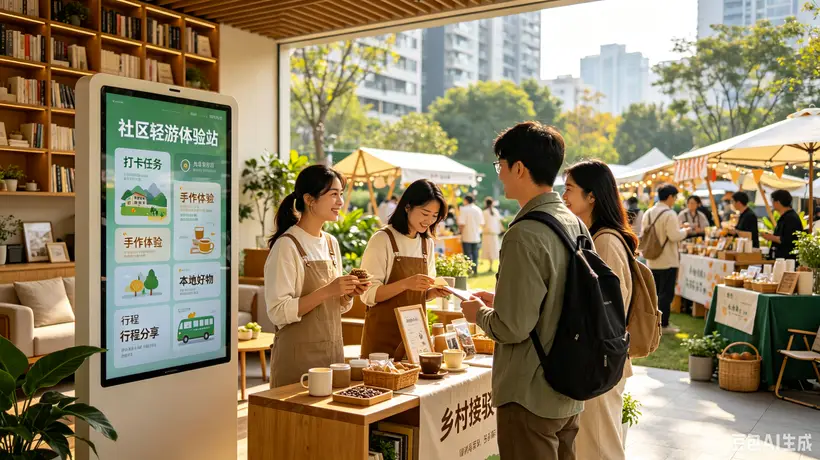 社区微度假成毕业轻游首选,全域数字底座串联城乡青年客流闭环
