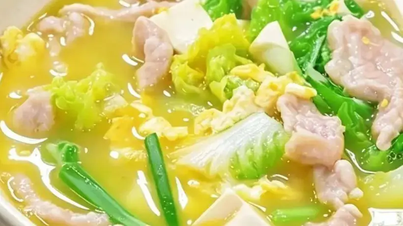 奶白家常三鲜汤!一锅快手煮,鲜而不腻,孩子超爱喝!