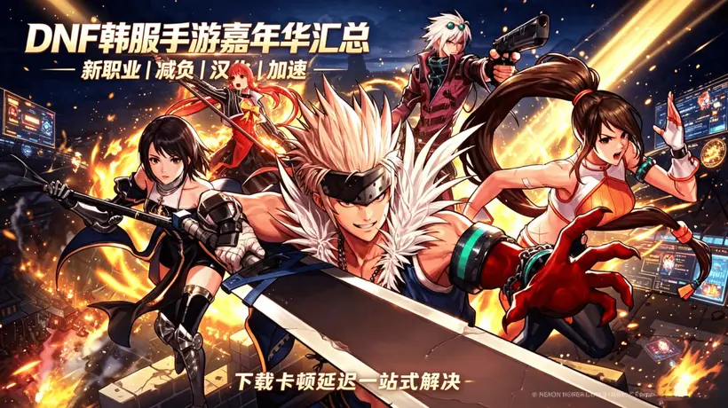 DNF韩服手游嘉年华多元体验升级 畅玩无忧全流程攻略来袭