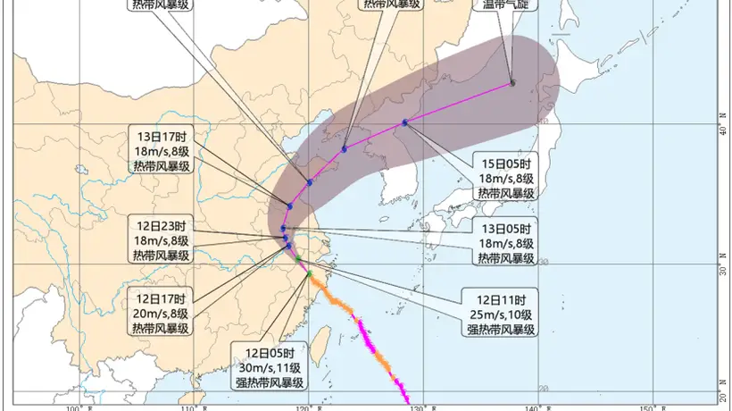 中央气象台“台风+暴雨+强对流”三预警齐发,“巴威”最新路径公布→