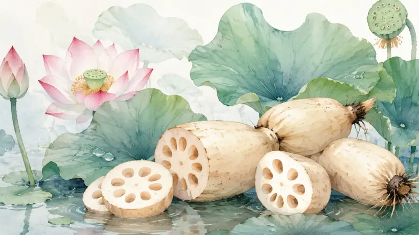 夏季食用藕的益处及注意事项
