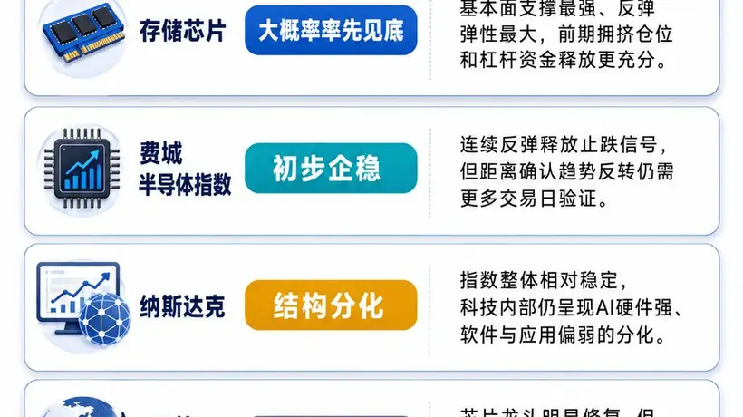 全球存储芯片集体反攻，市场信心回升