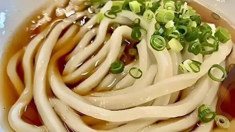 一人食也有满是烟火气的美味 猪肉菜薹炒乌冬手把手教你做