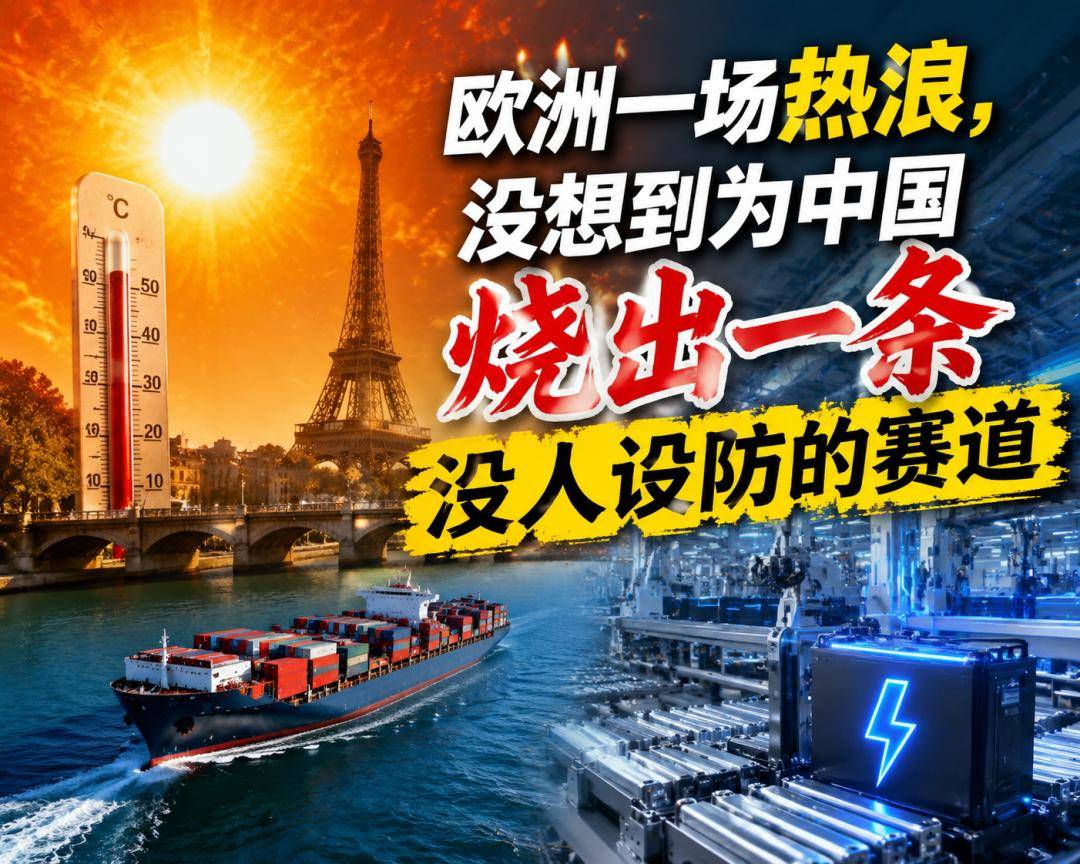 欧洲一场热浪，没想到为中国烧出一条没人设防的赛道