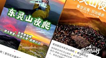 莫向野山行：封山十年 为何拦不住“夜爬东灵山”？