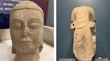 山西一村民耕地时发现1400年前佛首,经鉴定系北齐时期石造像
