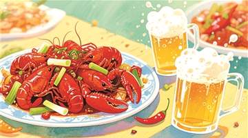 小龙虾配冰啤酒 夏夜的“高危腹泻组合”