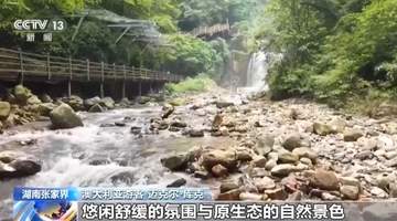 张家界大峡谷与喀什古城掀起夏日游览热潮 外籍游客沉浸式体验多元文旅活动