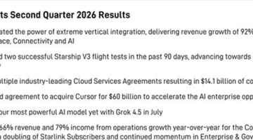 SpaceX登陆纳市后斥600亿美元收购AI工具 算力布局联动英伟达引行业参与热议