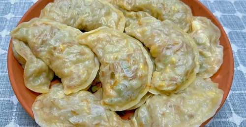 夏天吃豆角馅蒸饺,比水饺还简单省事,这样调豆角馅太香了,挑食的孩子也爱吃!