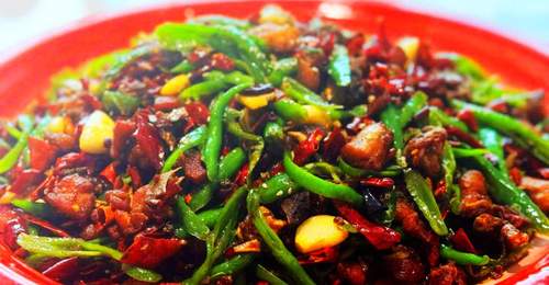 广元:辣辣辣子鸡,七盘关辣子鸡名吃食!