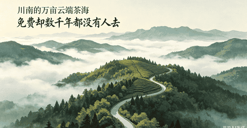 登天宫山万亩云端茶海 体验川南千年种茶风情