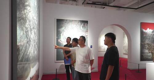 第八届全国青年美术作品展览（河北巡展）在河北美术学院举行