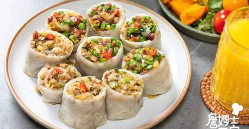 在家复刻茶楼古早味薄撑,两种咸馅料做法