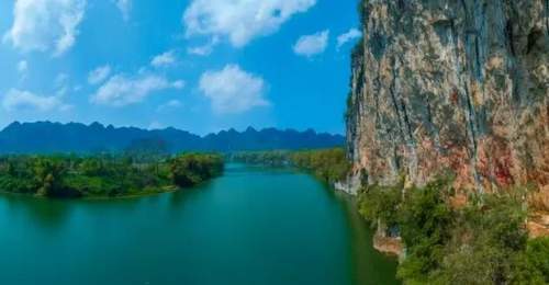 宁明花山岩画景区游船航线复航啦 8月2日起跟着游船感受岩画魅力