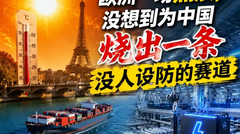 欧洲一场热浪,没想到为中国烧出一条没人设防的赛道