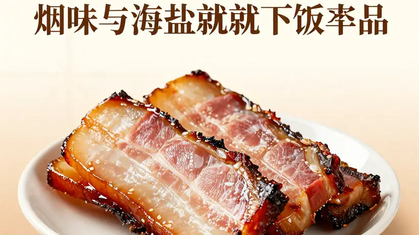湘西腊肉×海南咸鱼：烟熏与海盐的风味对谈，腊味合蒸成就下饭神器