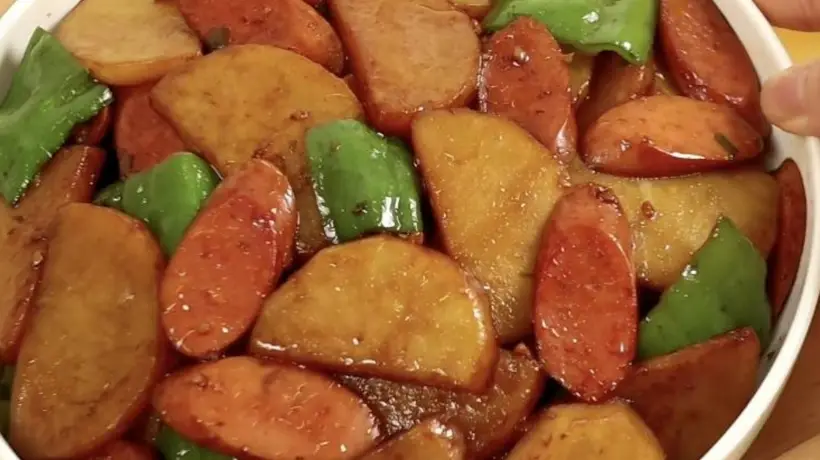 土豆火腿:烟火气里的佳肴