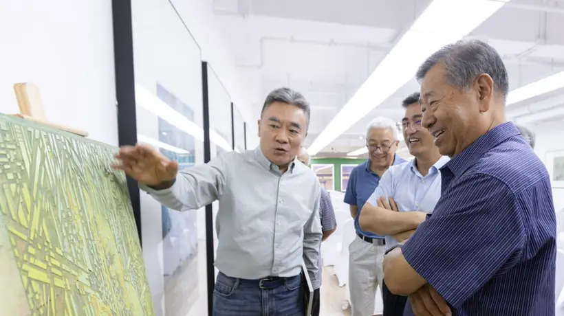 “时痕·格物——罗贵荣版画中的时间显影”展览在舒勇美术馆开幕