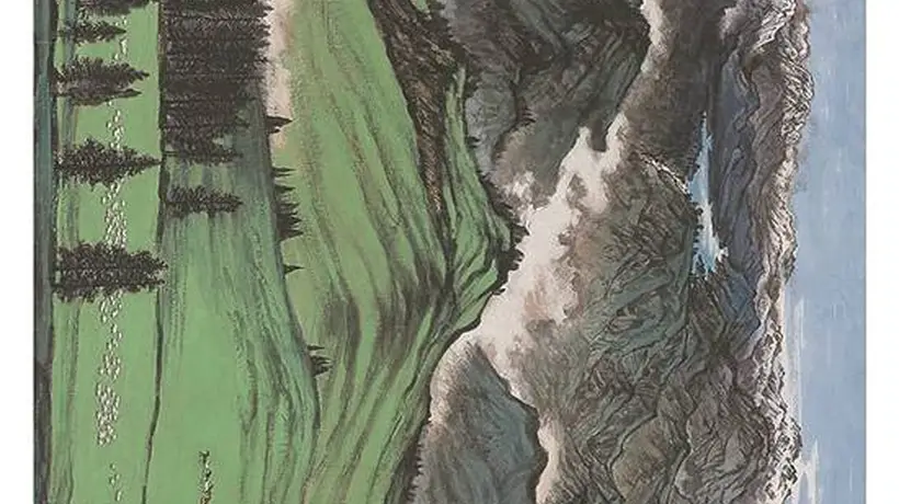 多元画家联手画大美天山 跨地域创作见证山水艺术的交融碰撞