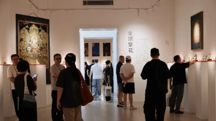 185空间里的喜马拉雅艺术脉络 看多元造像与唐卡如何带领观众沉浸雪域云间