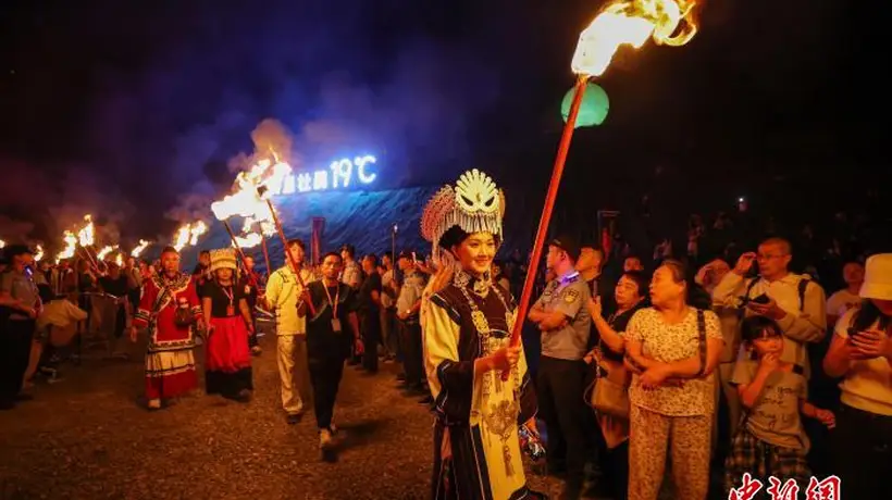 8月6日贵州毕节百里杜鹃邀你共赴彝族火把节 沉浸式体验多彩民俗活动