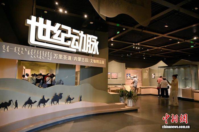 “世纪动脉——万里茶道文物精品展”在内蒙古开展