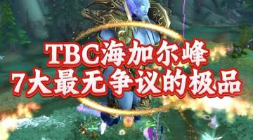 魔兽世界：TBC团本海山最无争议的极品，他的容错率堪称版本第一！