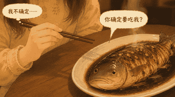 吃了一口西湖醋鱼,然后我怀疑味觉出了问题.