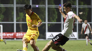 点球决胜力克河床U17!U17国足挺进决赛 门将神扑铸就参与时刻