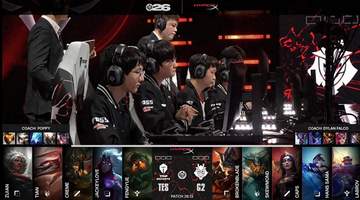 LOL-MSI:Caps辛德拉怒砍五杀,G2让二追三战胜TES!