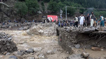 阿富汗东部强降雨引发洪灾致20人死亡百余人生死未卜