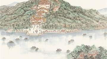 来逛画家笔下的三山五园 看传统与现代碰撞的园林之美