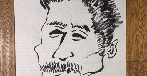 作家齐一民漫画（89）鲁迅漫像三幅