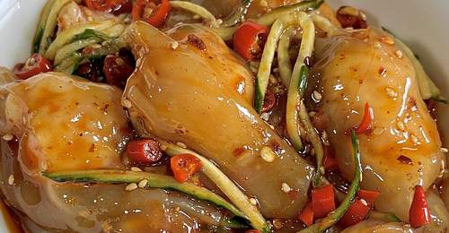 酸辣柠檬虾饺:软糯弹牙,一口就爱上
