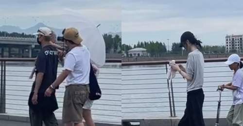 陈伟霆与何穗带儿子出游被偶遇 单手抱娃父爱满满