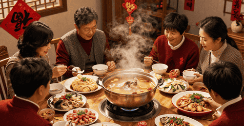 来徐州就贴饼蘸汤!铁锅边围坐大口吃地锅鸡的酣畅体验
