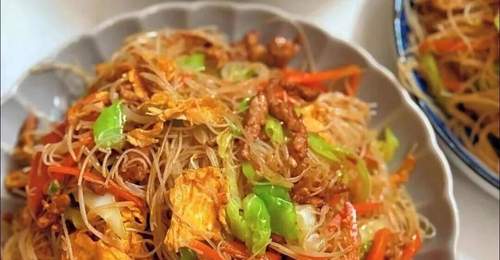 丰顺淮山米粉,配料干净,怎么做都好吃