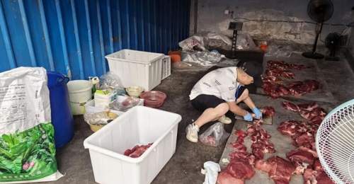 挂“牛头”卖猪肉 ,四川什邡警方打掉一跨区域制假售假团伙