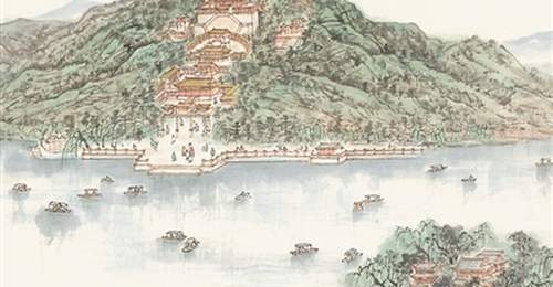 来逛画家笔下的三山五园 看传统与现代碰撞的园林之美