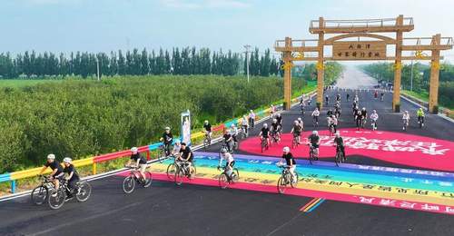 骑游太行泉城1号风景赛道 一路尽享山水人文多元乐趣