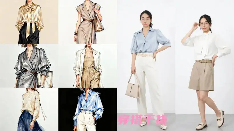 致30+职场姐妹:夏天上班有这5套就够了,清爽体面不纠结