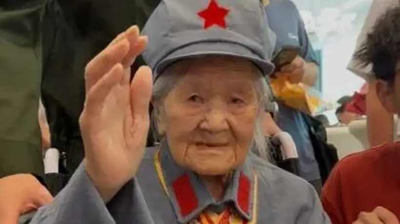 唯一健在参加过长征的女红军,105岁了